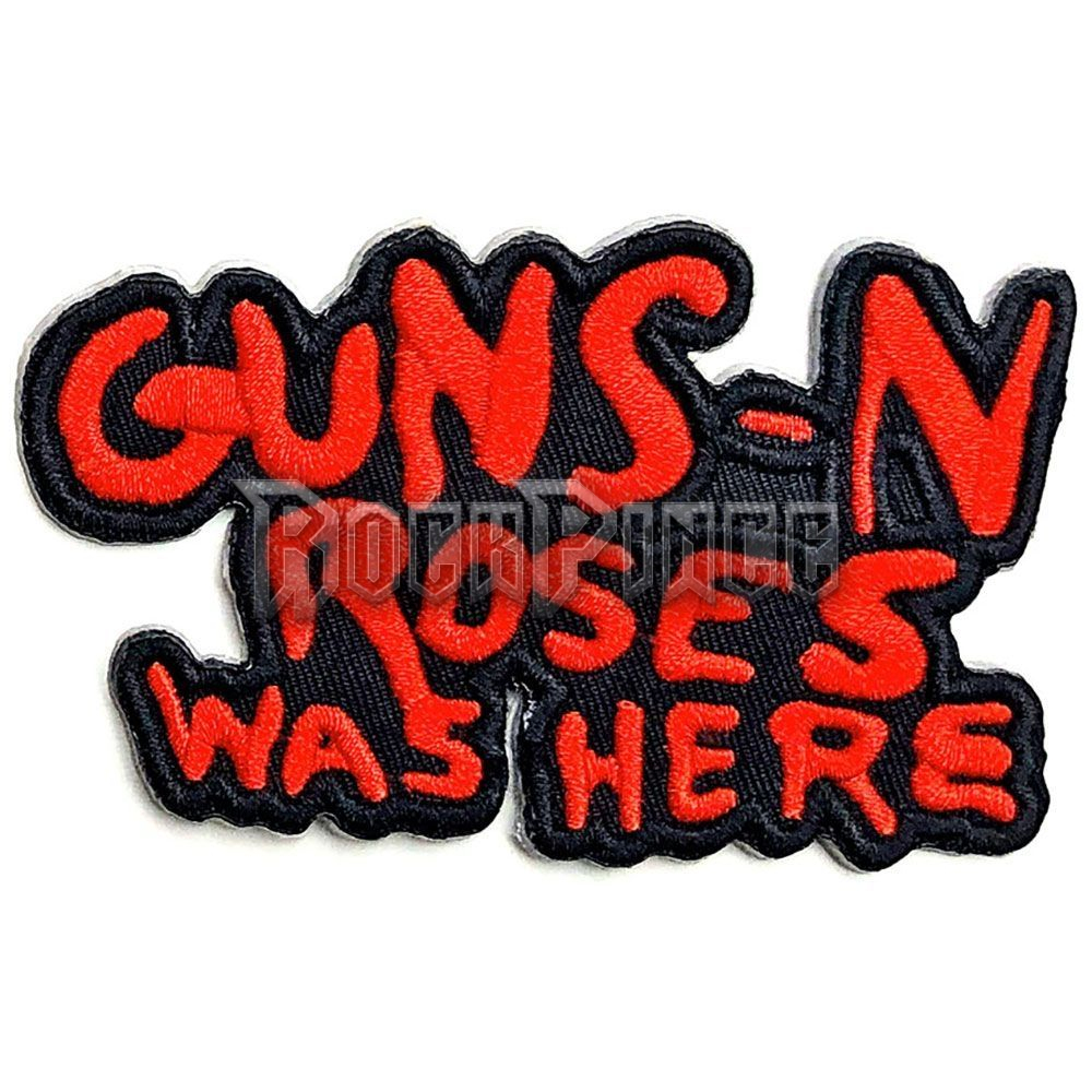 Guns N' Roses - Cut Out Was Here - kisfelvarró - GNRPAT15