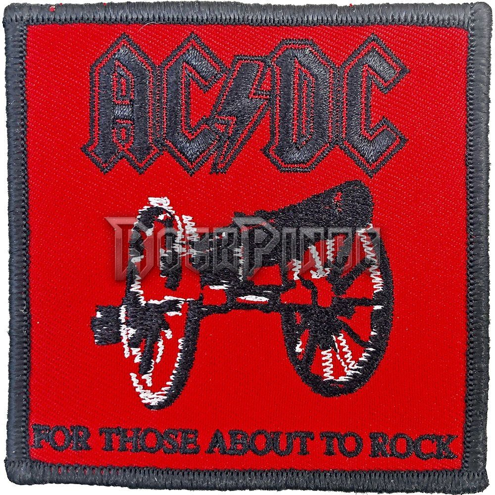 AC/DC - For Those About To Rock - kisfelvarró - ACDCPAT07