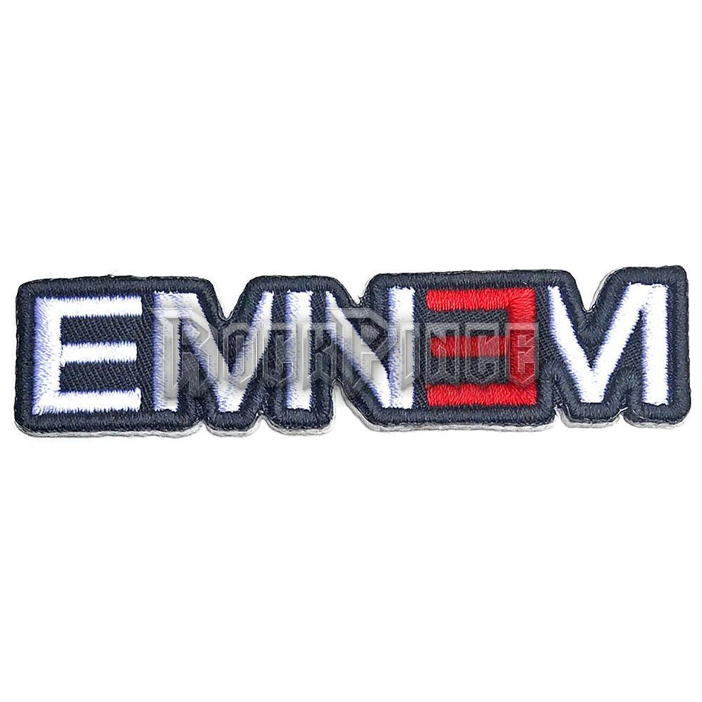 Eminem - Cut-Out Logo - kisfelvarró - EMPAT03