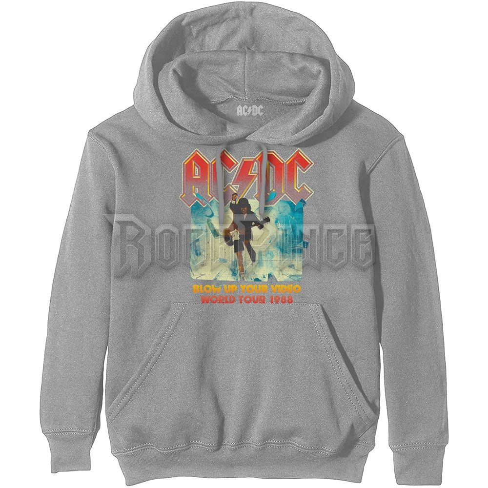 AC/DC - Blow Up Your Video - unisex kapucnis pulóver - ACDCHD42MG