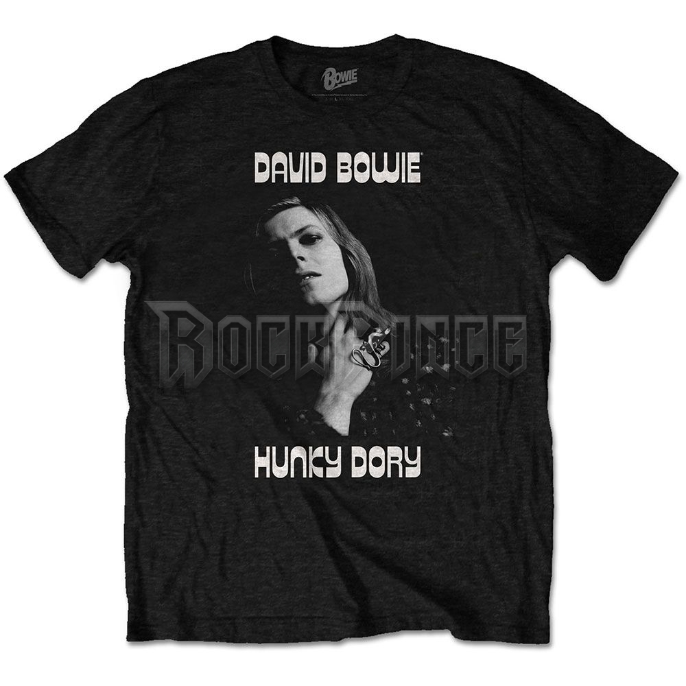 David Bowie - Hunky Dory 1 - unisex póló - BOWTS41MB