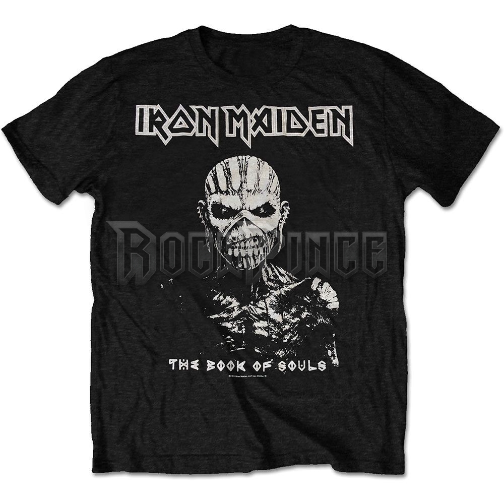 Iron Maiden - The Book of Souls White Contrast - unisex póló - IMTEE98MB
