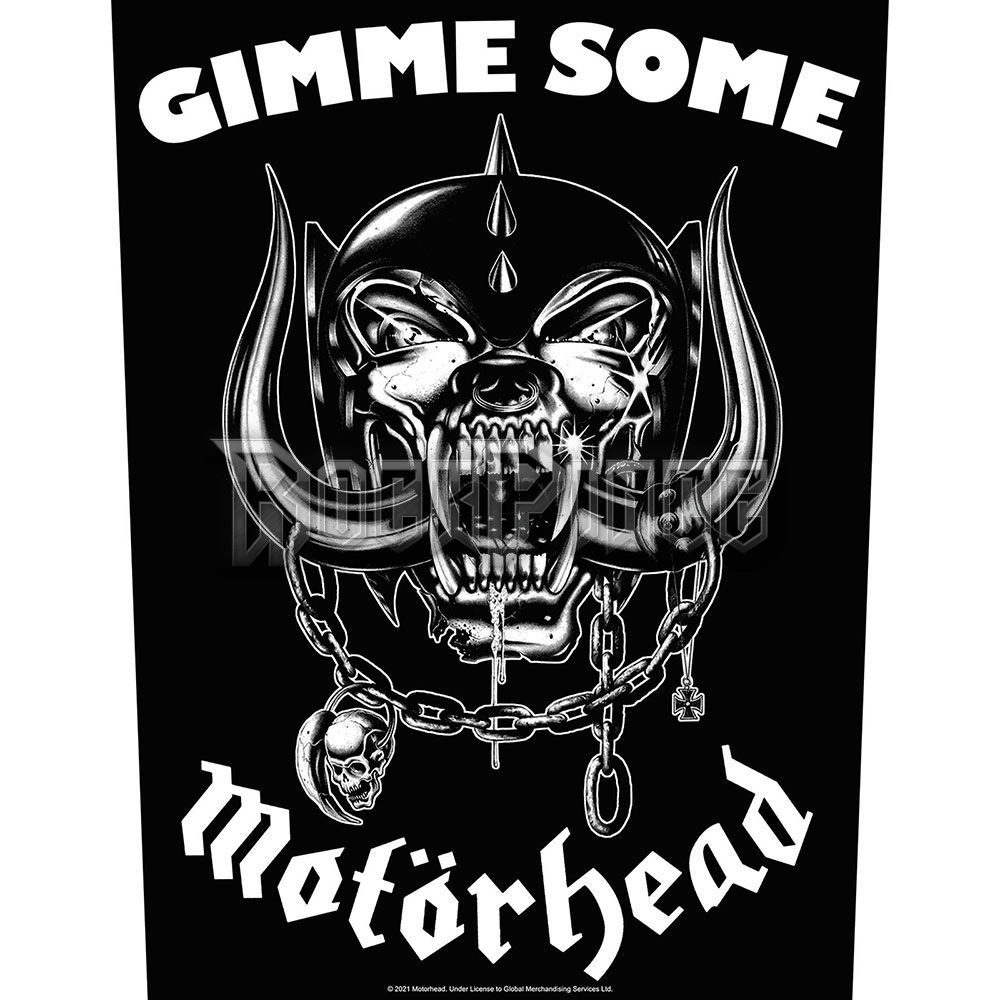 Motörhead - Gimme Some - hátfelvarró - BP1189