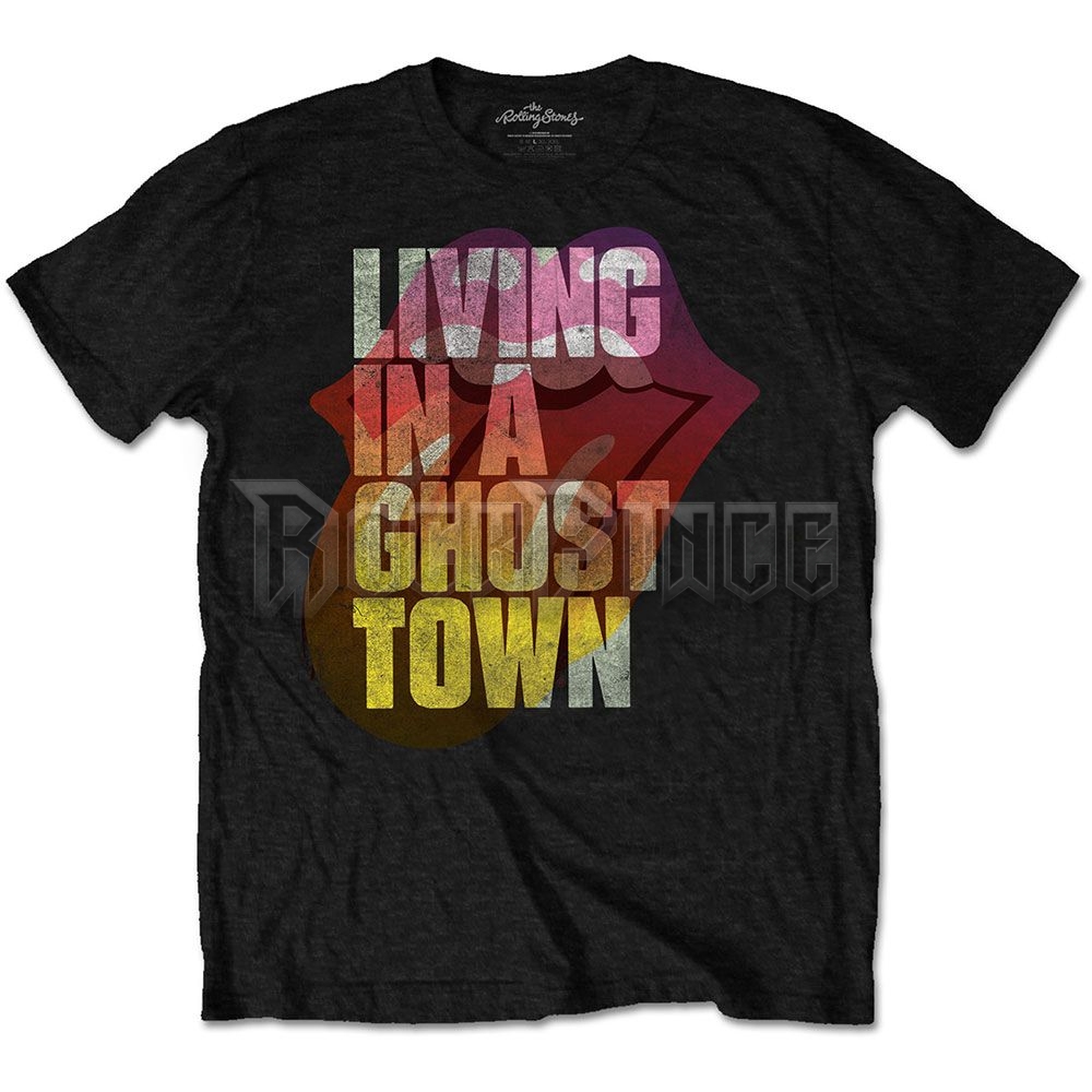 The Rolling Stones - Ghost Town - unisex póló - RSTS123MB