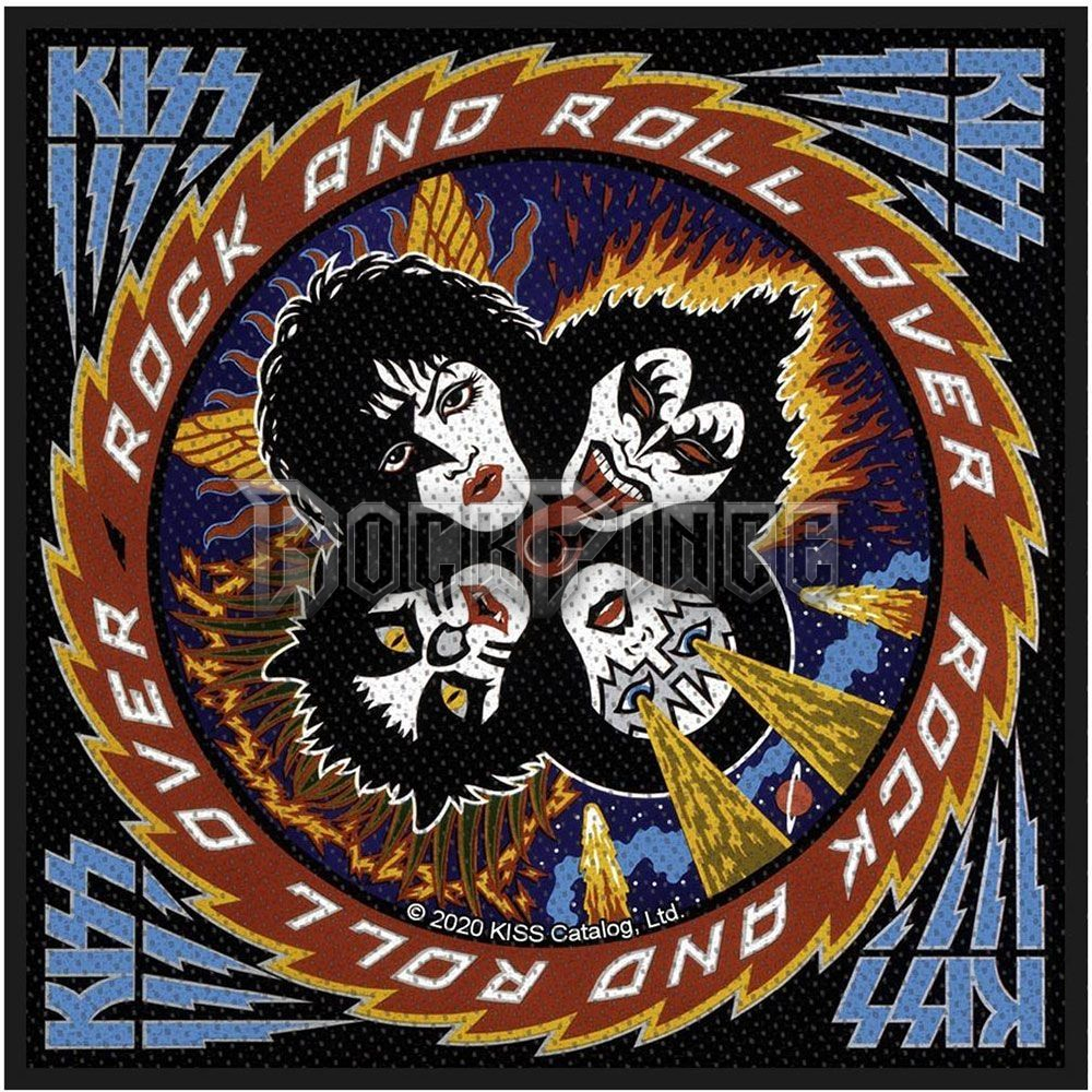 KISS - Rock N' Roll Over - kisfelvarró - SP3154