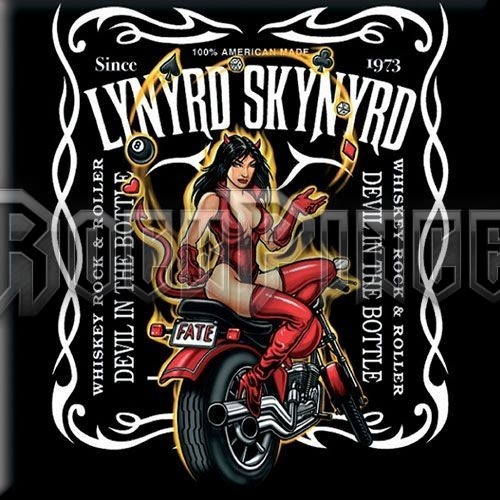 Lynyrd Skynyrd - Devil In The Bottle - hűtőmágnes - LSMAG04