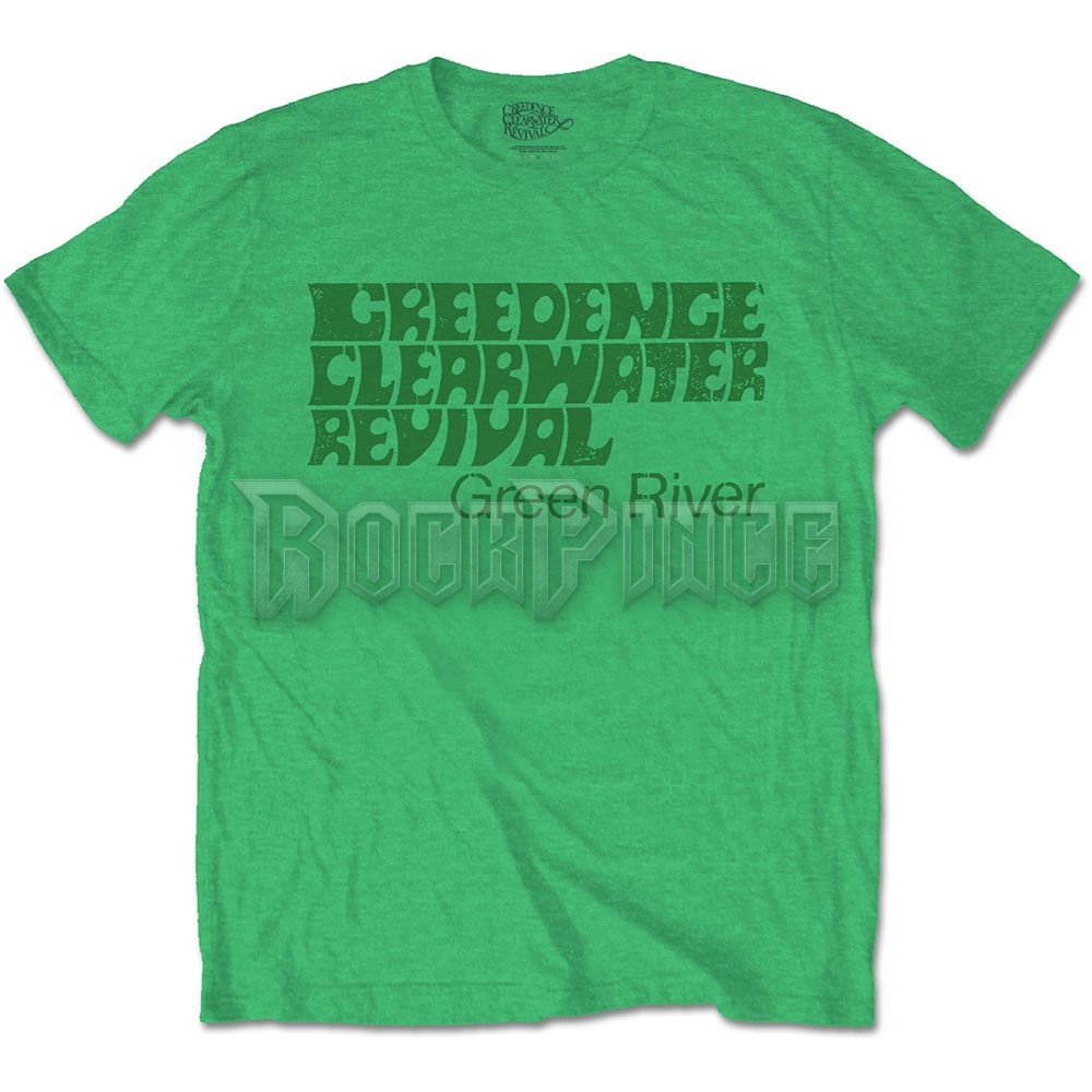 Creedence Clearwater Revival - Green River - unisex póló - CCRTS07MGR