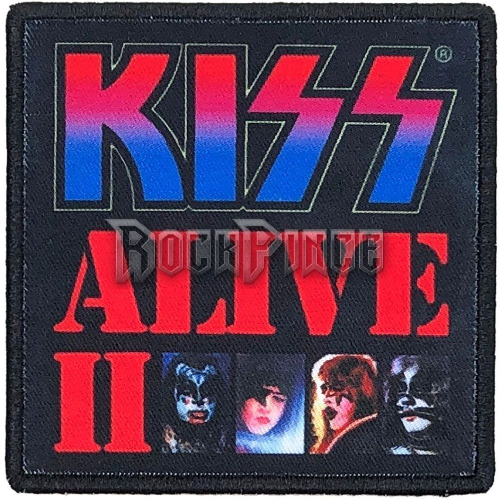 KISS - Alive II - kisfelvarró - KISSALBPAT08