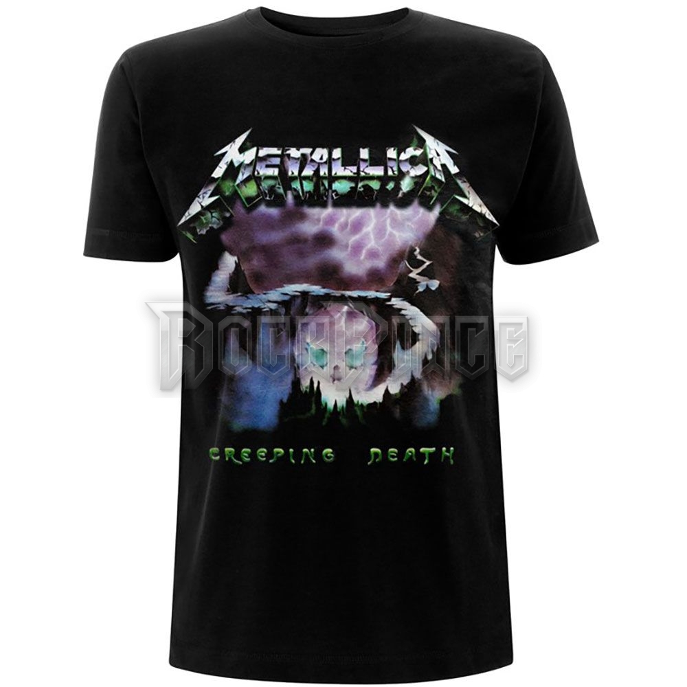 Metallica - Creeping Death - unisex póló - METTS04MB / RTMTLTSBCRE