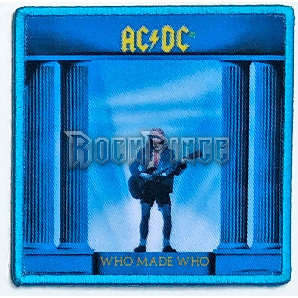 AC/DC - Who Made Who - kisfelvarró - ACDCALBPAT09