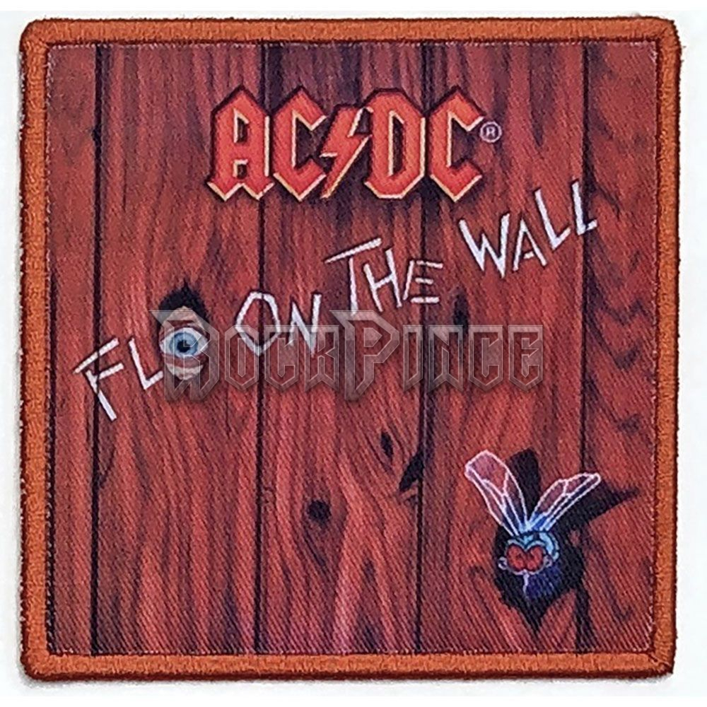 AC/DC - Fly On The Wall - kisfelvarró - ACDCALBPAT08