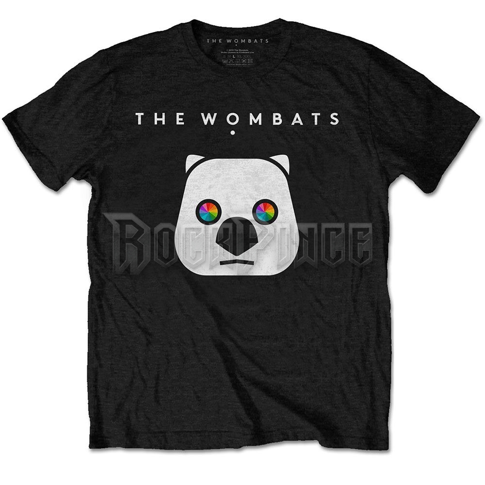 The Wombats - Rainbow Eyes - unisex póló - WOMTS02MB