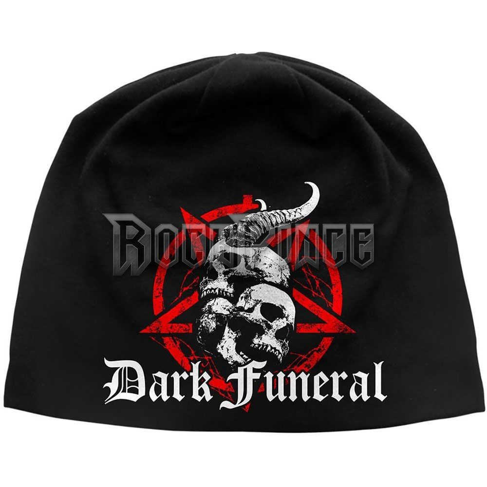 Dark Funeral - Skulls & Pentagram - beanie sapka - JB167