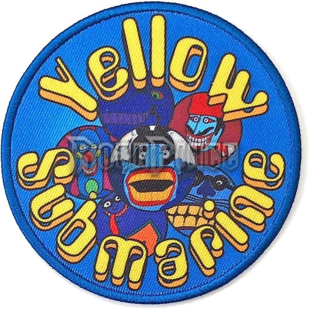 The Beatles - Yellow Submarine Baddies Circle - kisfelvarró - YSPAT11