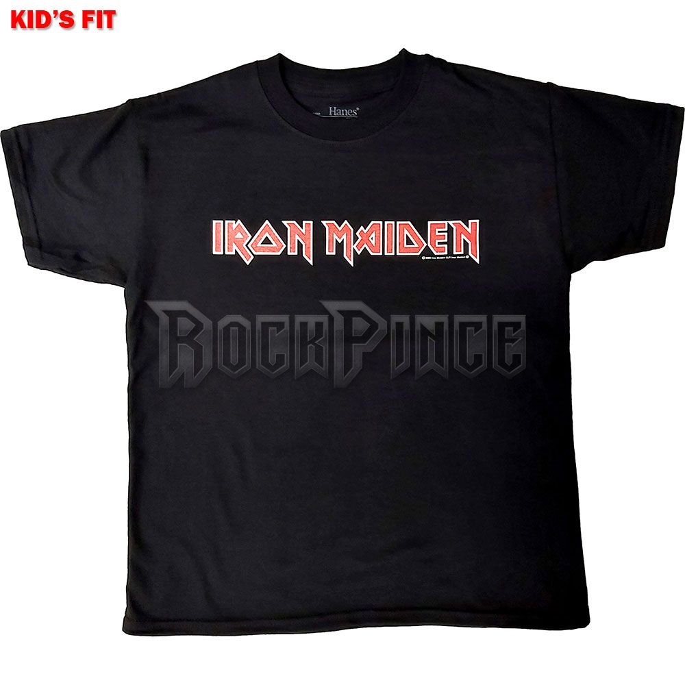 Iron Maiden - Logo - gyerek póló - IMTEE40BB