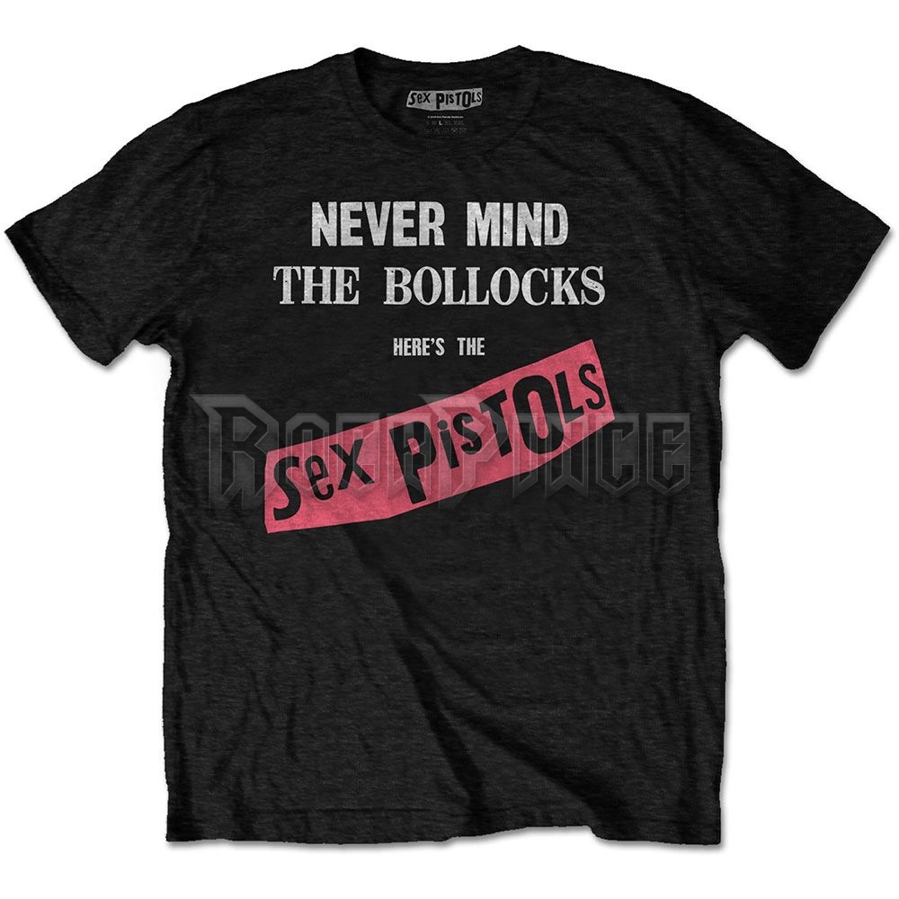 The Sex Pistols - Never Mind The Bollocks - unisex póló - SPTS01MB