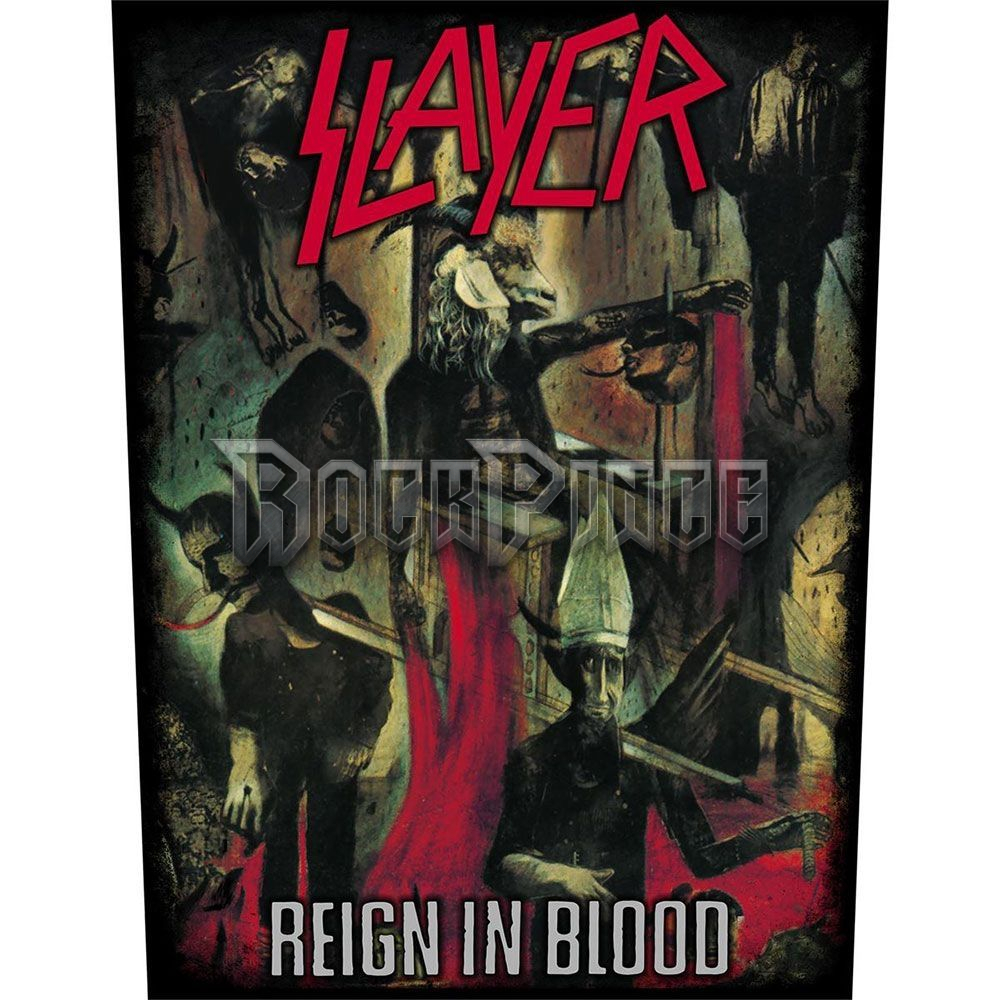 Slayer - Reign In Blood - hátfelvarró - BP1172