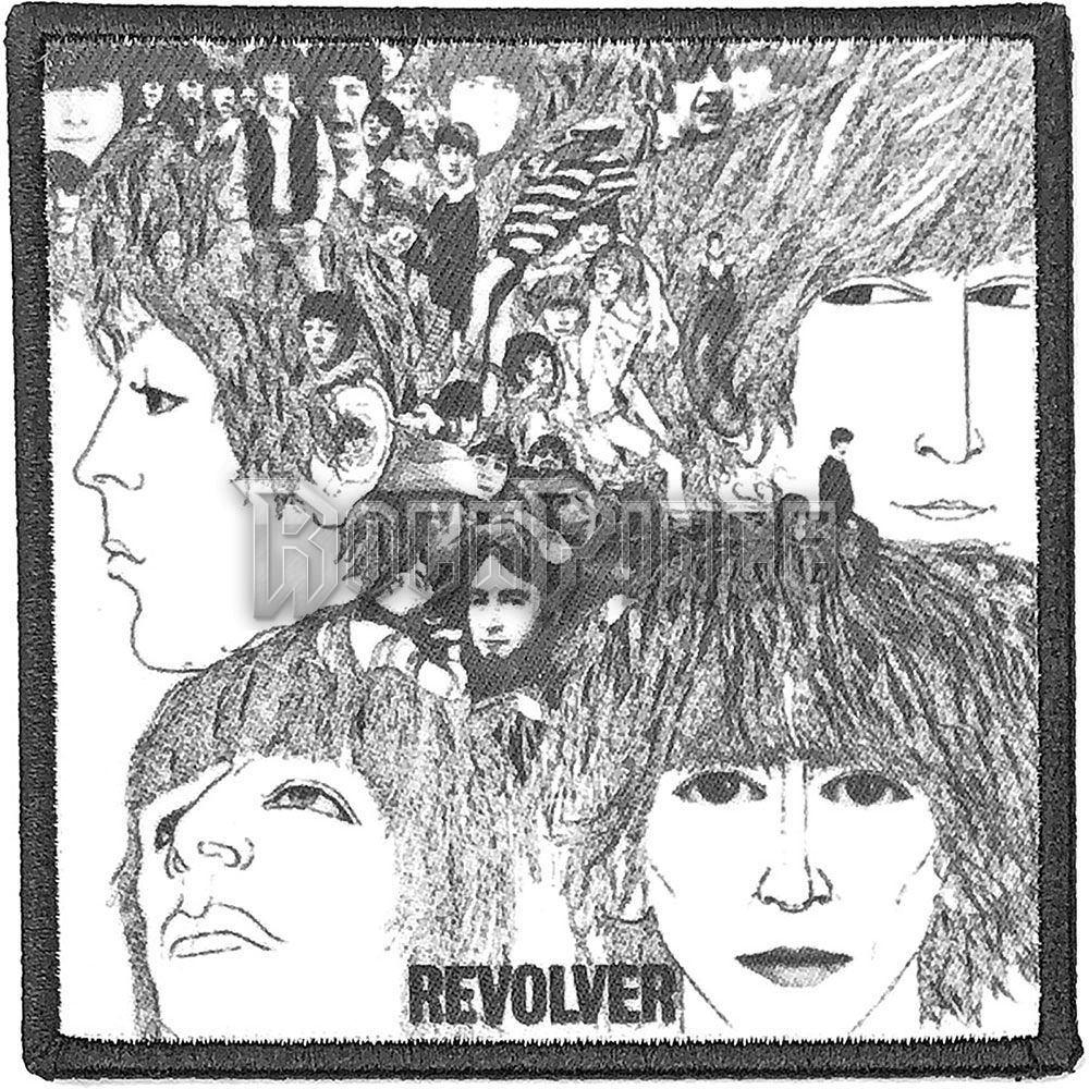 The Beatles - Revolver Album Cover - kisfelvarró - BEATALBPAT07