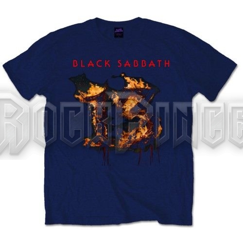 Black Sabbath - 13 New Album - unisex póló - BSTS06MN01