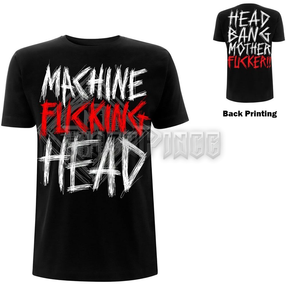 Machine Head - Bang Your Head - unisex póló - MAHTEE12MB