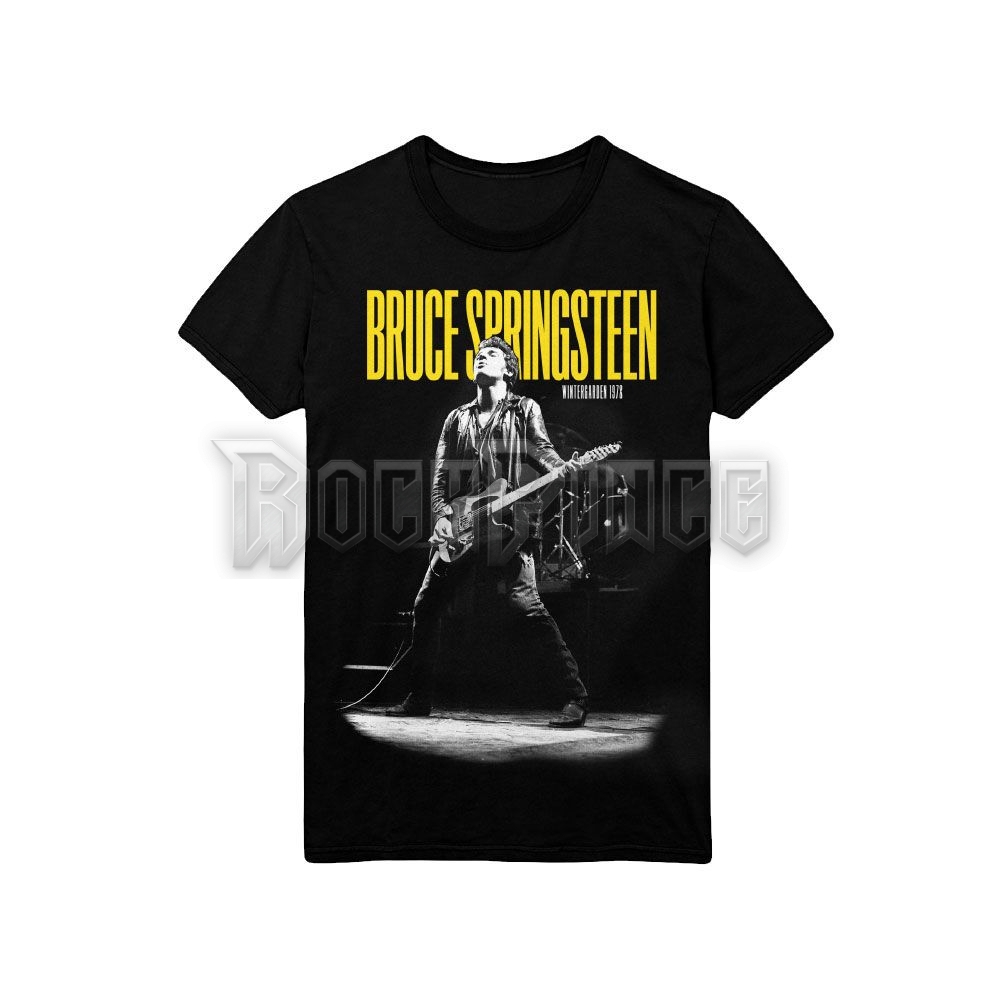 Bruce Springsteen - Winterland Ballroom Guitar - unisex póló - SPRINGTS06MB