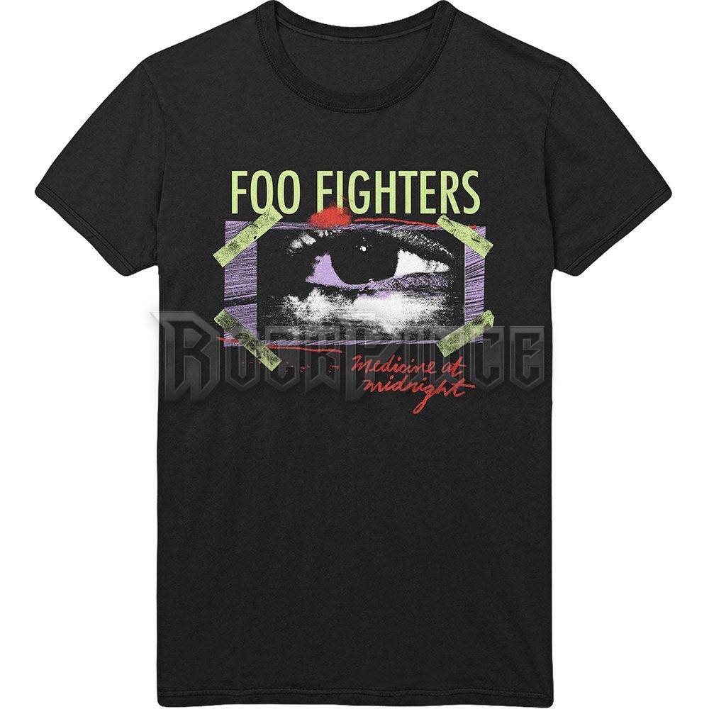 Foo Fighters - Medicine At Midnight Taped - unisex póló - FOOTS21MB / RTFFI1063