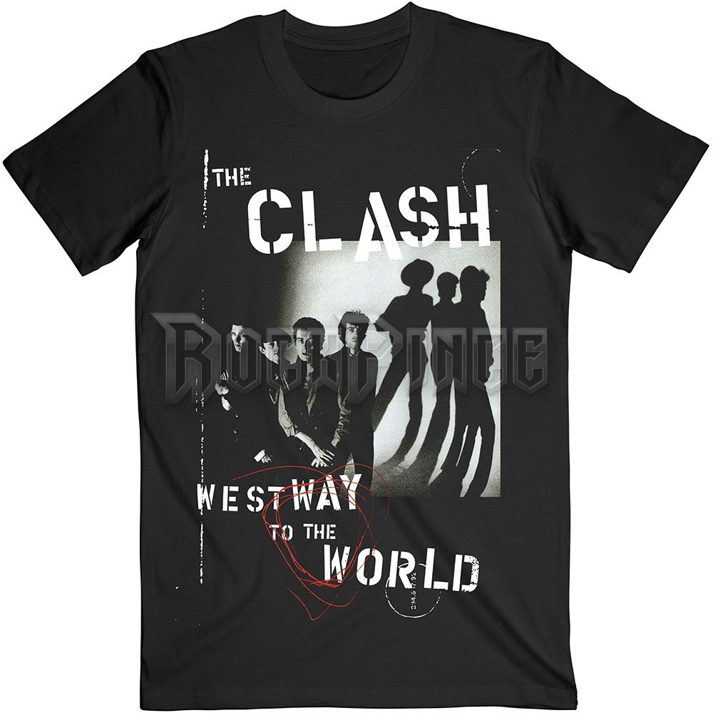 The Clash - Westway To The World - unisex póló - CLTS07MB