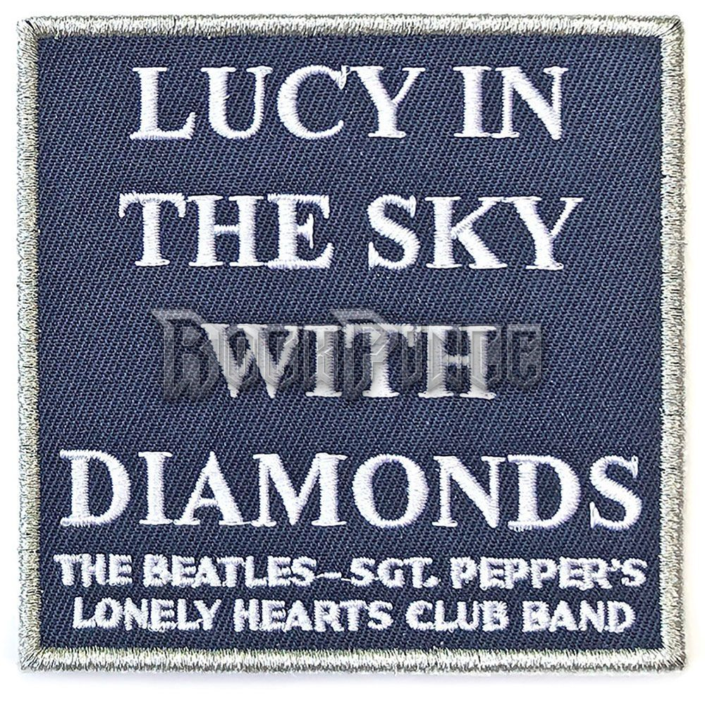 The Beatles - Lucy In The Sky with Diamonds - kisfelvarró - BEATSONGPAT14