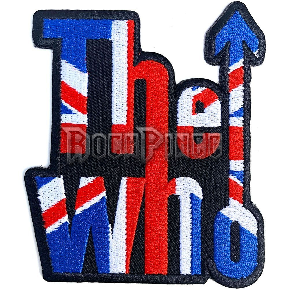 The Who - Union Jack - kisfelvarró - WHOPAT10