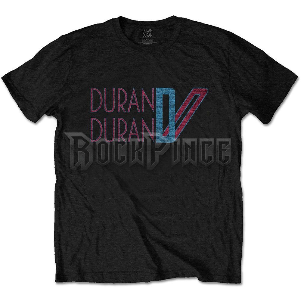 Duran Duran - Double D Logo - unisex póló - DDTS02MB