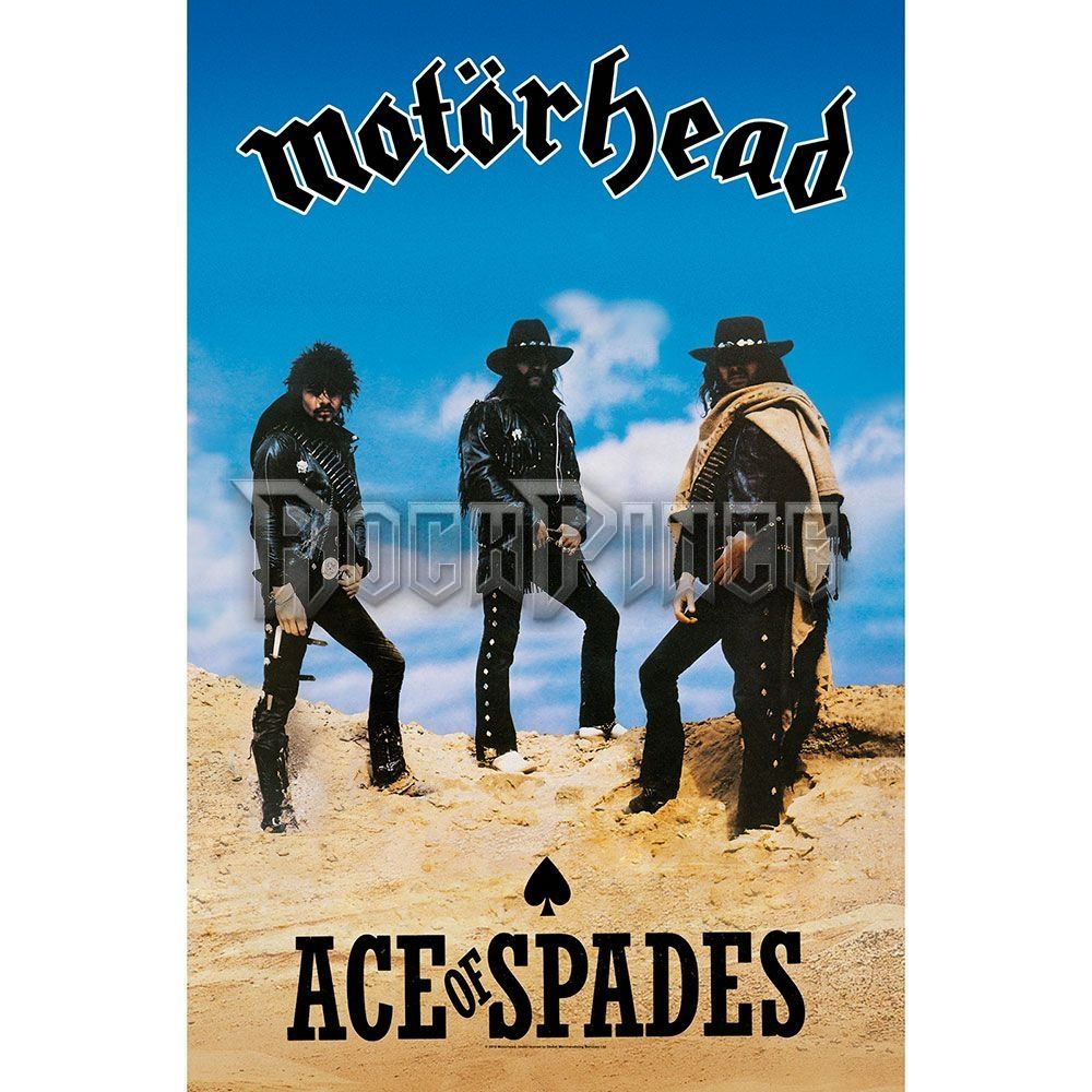 Motörhead - Ace of Spades - Textil poszter / Zászló - TP240