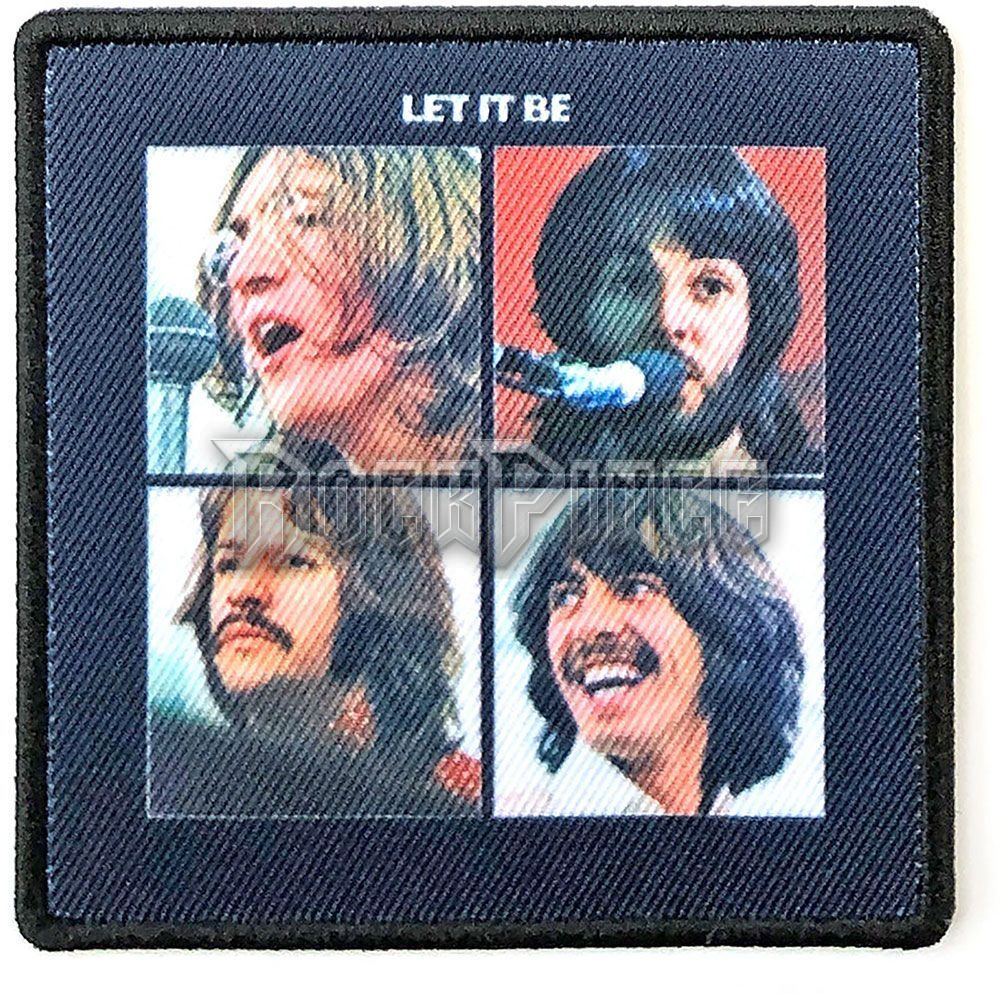 The Beatles - Let It Be Album Cover - kisfelvarró - BEATALBPAT12
