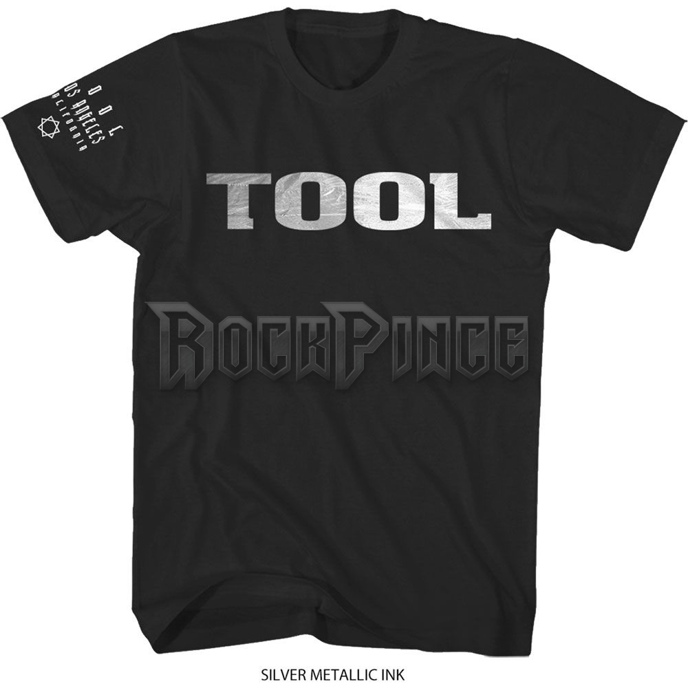 Tool - Metallic Silver Logo - unisex póló - TOOLTS11MB