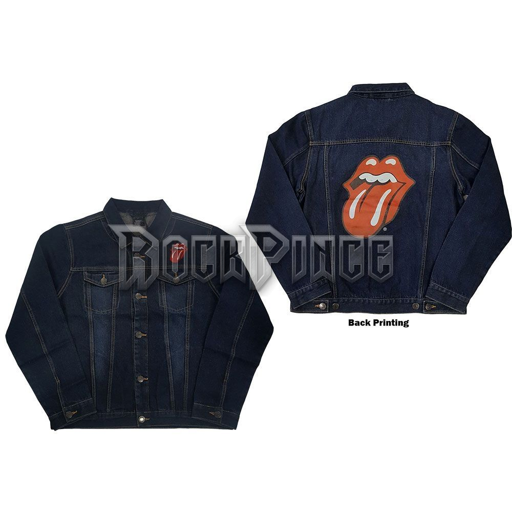 The Rolling Stones - Classic Tongue - unisex farmerkabát - RSDJ01MD