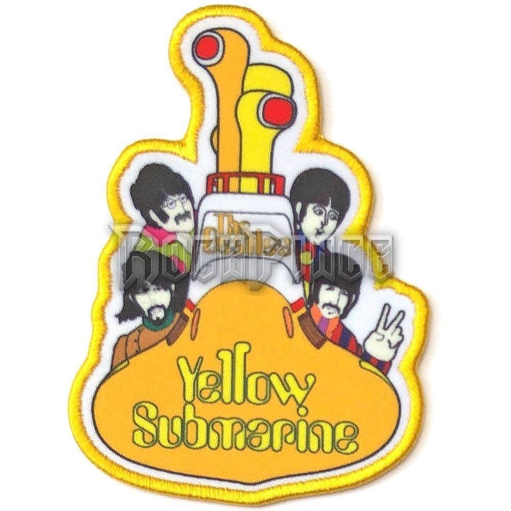 The Beatles - Yellow Submarine All Aboard - kisfelvarró - YSPAT01
