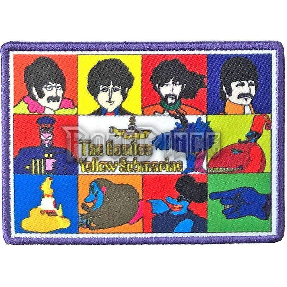 The Beatles - Yellow Submarine Characters - kisfelvarró - YSPAT19