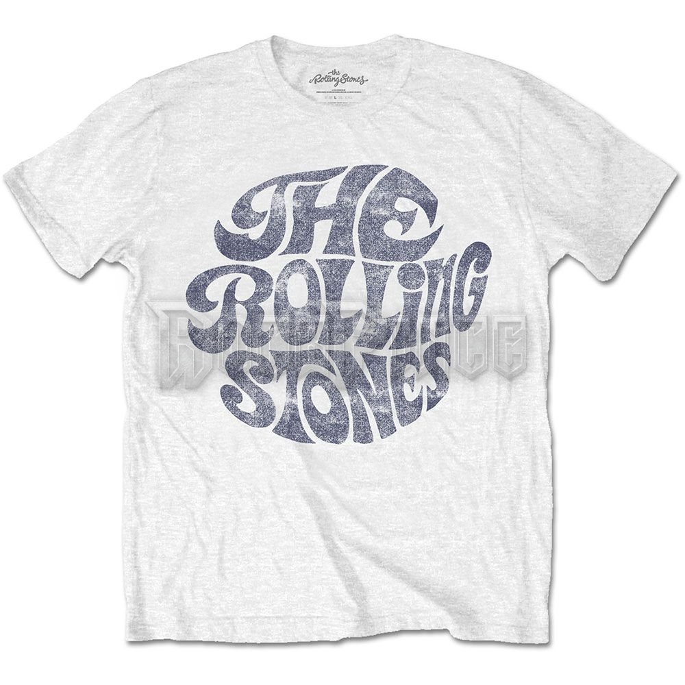 The Rolling Stones - Vintage 70s Logo - unisex póló - RSTS53MW