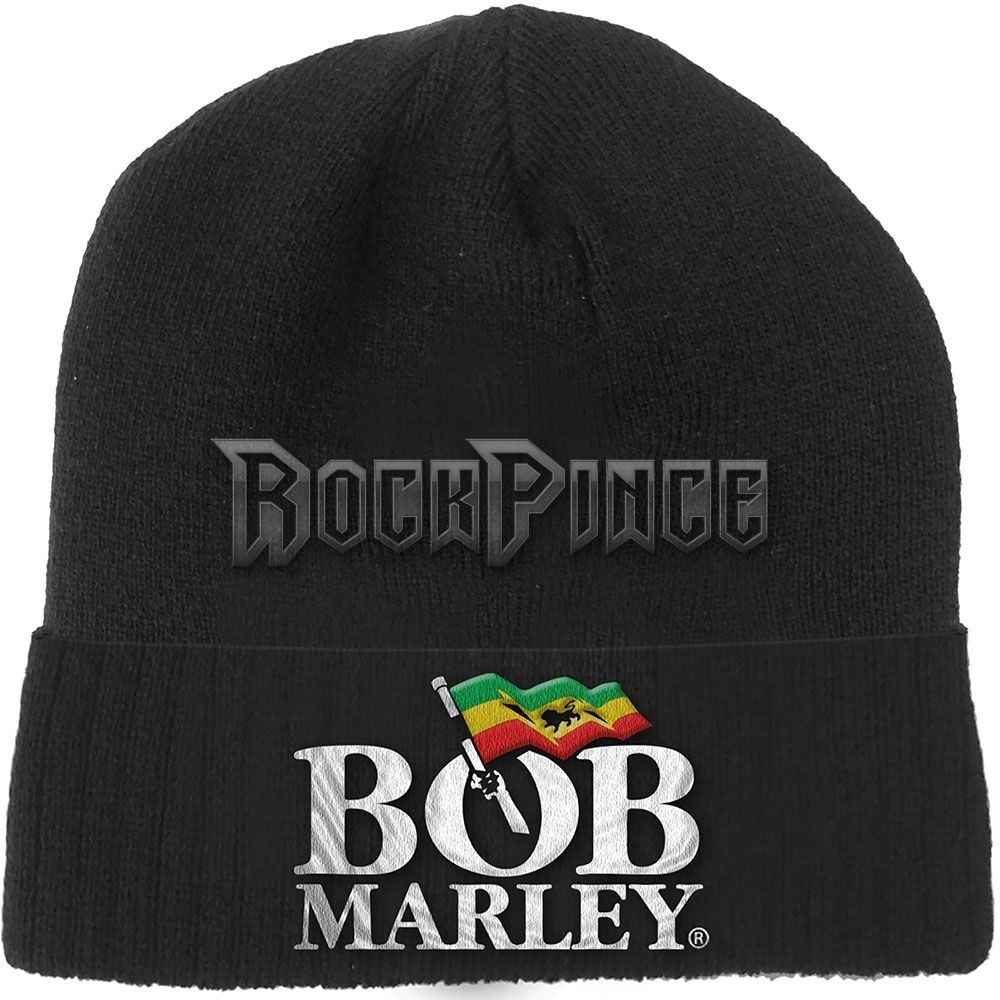 Bob Marley - Logo - kötött sapka - BMABEAN01B