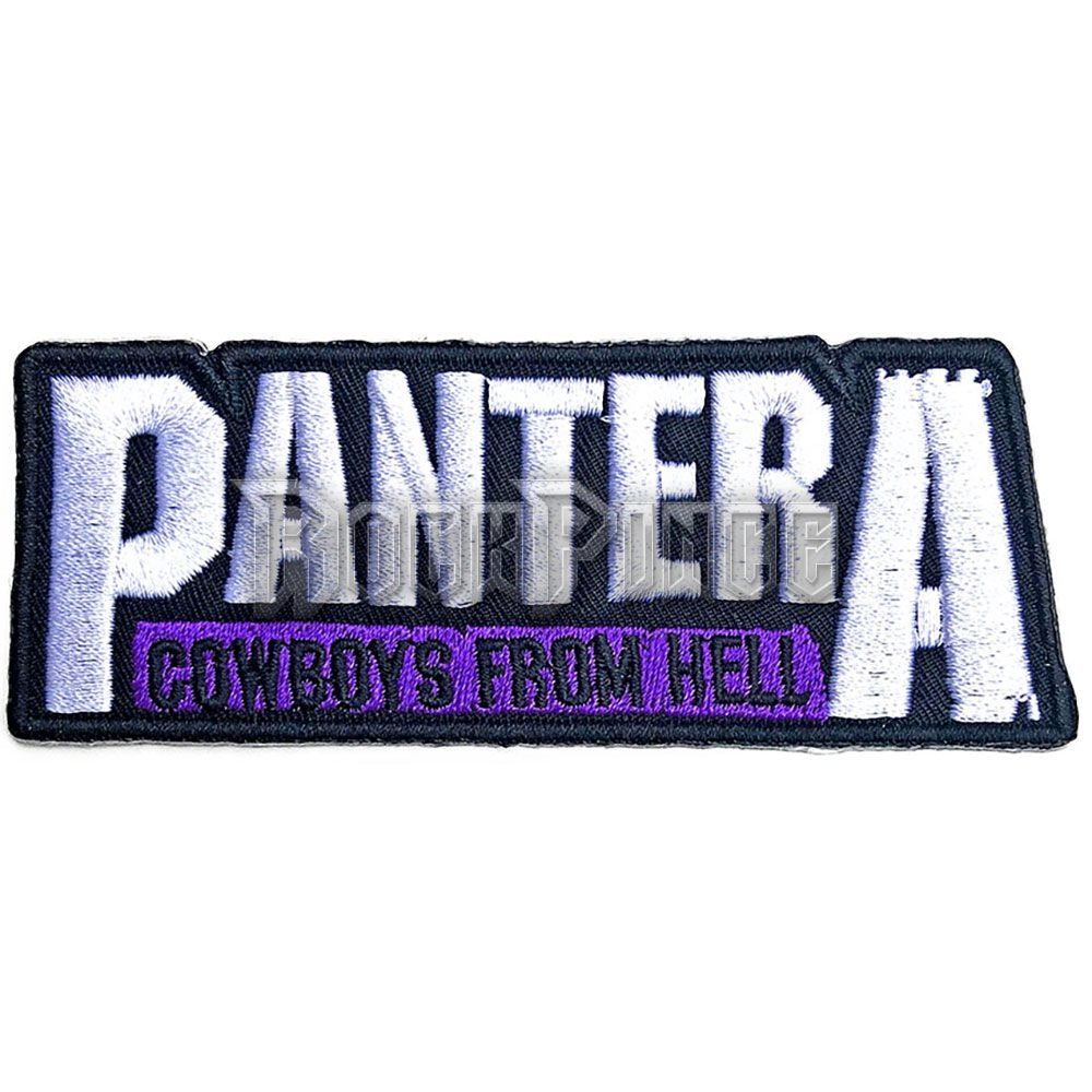 Pantera - Cowboys from Hell - kisfelvarró - PANTPAT08