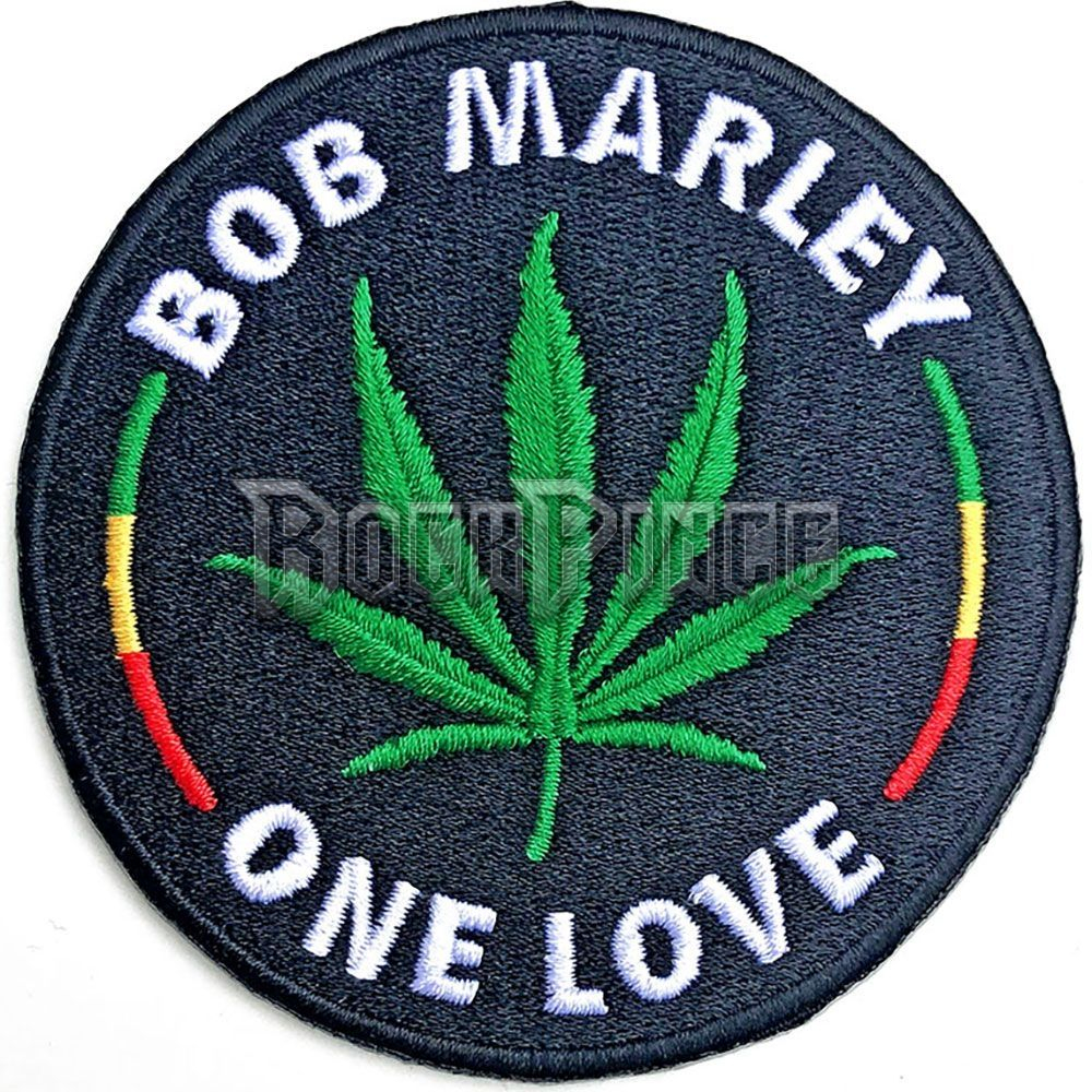Bob Marley - Leaf - kisfelvarró - BMAPAT01