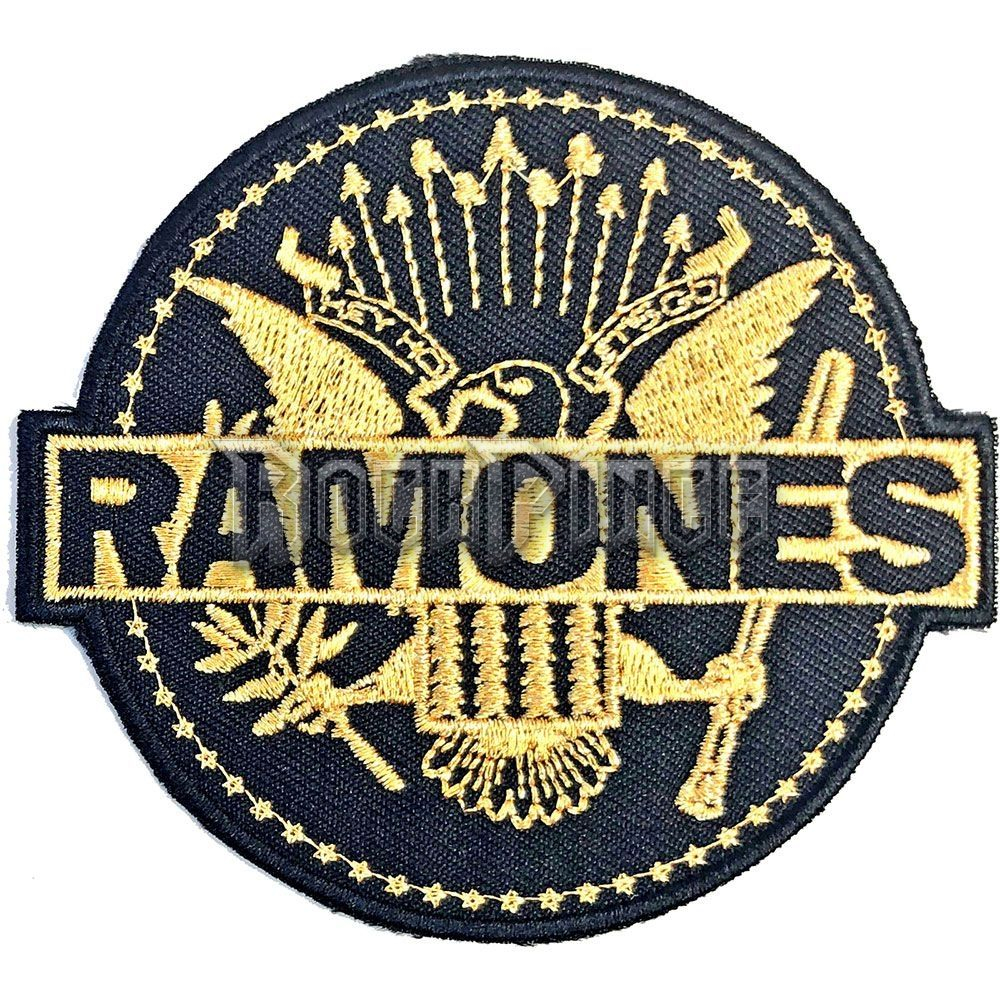 Ramones - Gold Seal - kisfelvarró - RAPAT07
