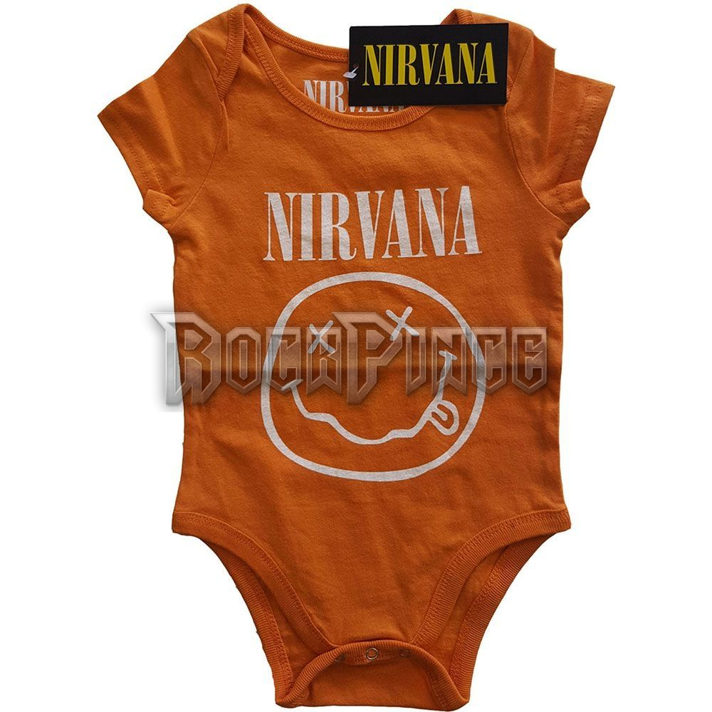 Nirvana - White Happy Face - rugdalózó - NIRVBG03TO