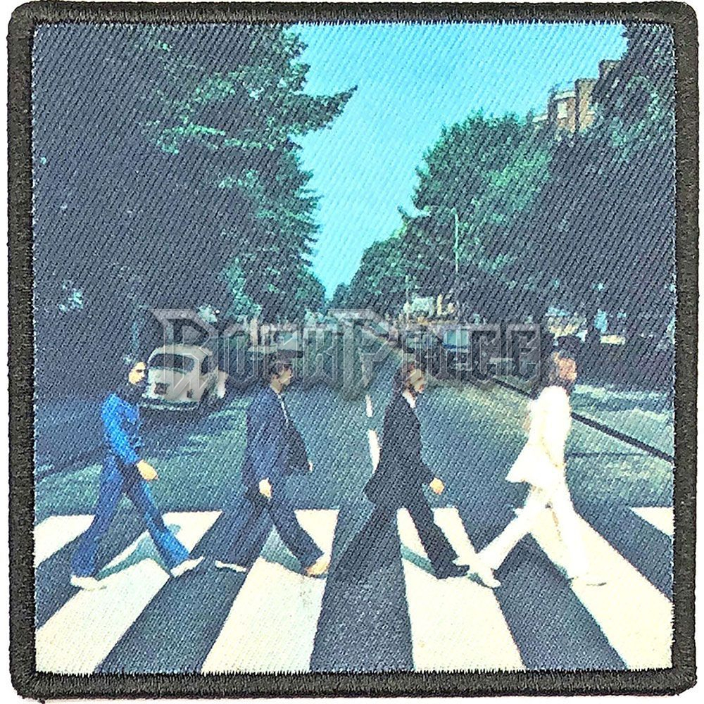 The Beatles - Abbey Road Album Cover - kisfelvarró - BEATALBPAT11