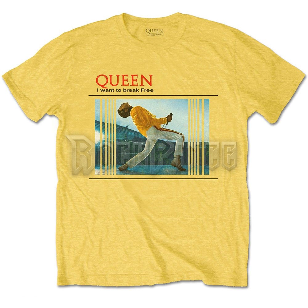 Queen - Break Free - unisex póló - QUTS58MY