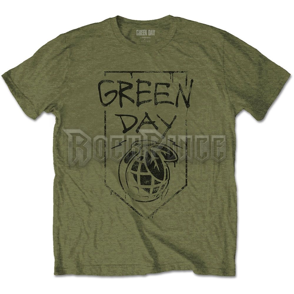 Green Day - Organic Grenade - unisex póló - GDTS31MMG
