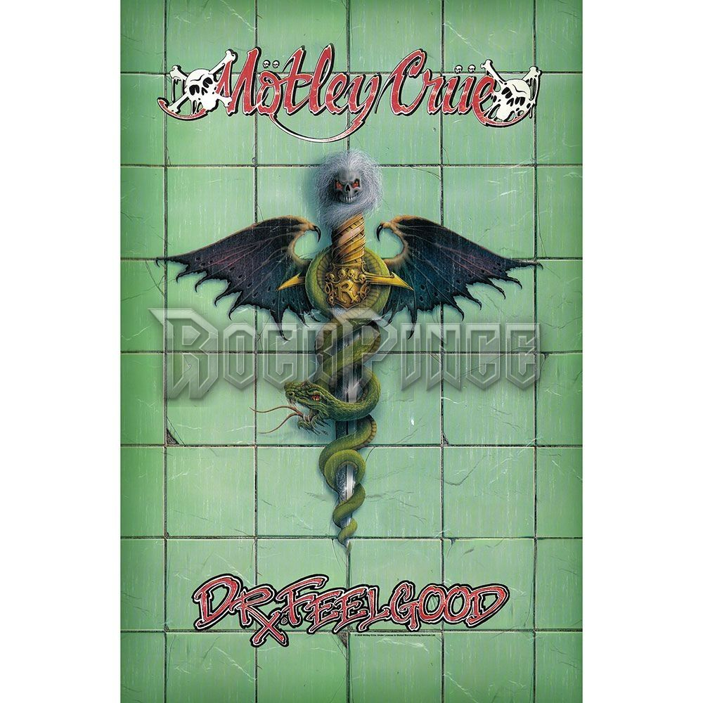 Mötley Crüe - Doctor Feelgood - Textil poszter / Zászló - TP239