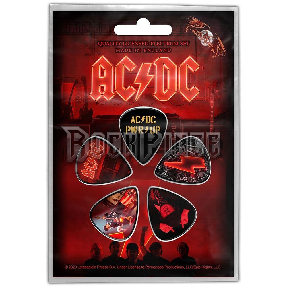 AC/DC - PWR-UP - gitárpengető szett - PP043