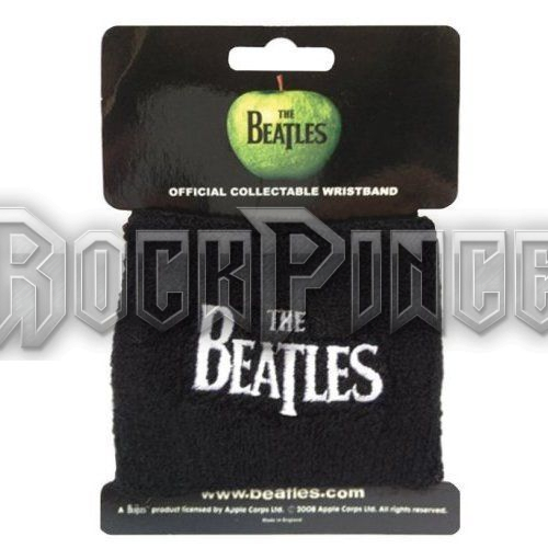 The Beatles - Drop T Logo - frottír csuklószorító - BEATSBAND01
