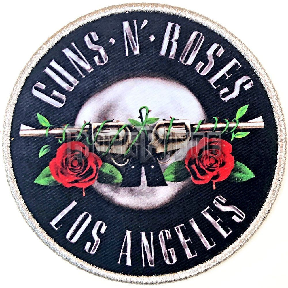 Guns N' Roses - Los Angeles Silver - KISFELVARRÓ - GNRPAT17