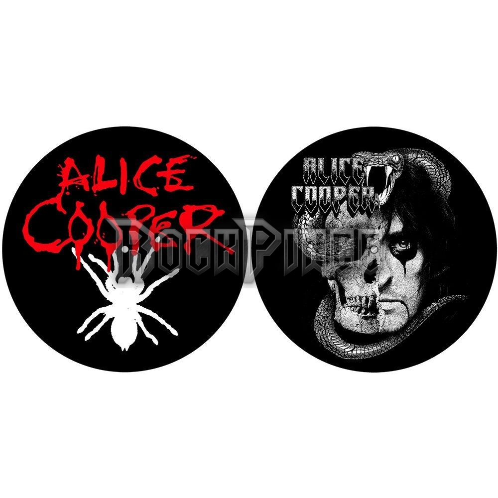 Alice Cooper - Spider/Skull - slipmat szett - SM060